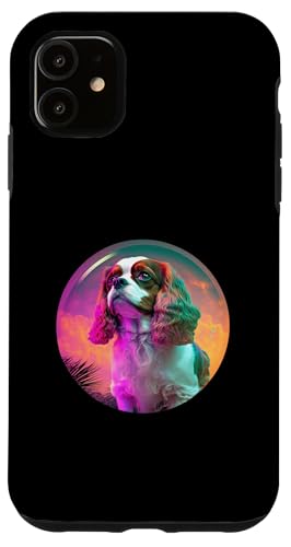 Cavalier King Charles Spaniel Synthwave 80er Jahre Ästhetik Hülle für iPhone 11 Cavalier King Charles Spaniel Synthwave 80er Jahre Ästhetik Hülle für iPhone 11 von Your Favorite Dog in Synthwave Aesthetic