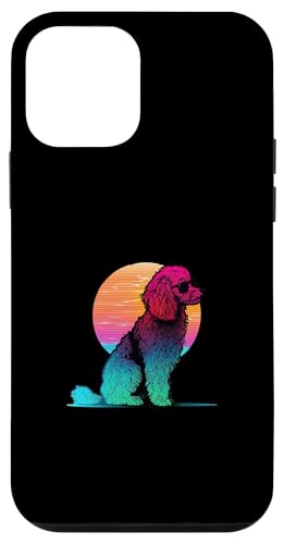 Pudel's Retro Synthwave Hülle für iPhone 12 mini Pudel's Retro Synthwave Hülle für iPhone 12 mini von Your Favorite Dog in Synthwave Aesthetic