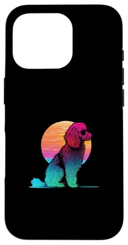 Pudel's Retro Synthwave Hülle für iPhone 16 Pro Pudel's Retro Synthwave Hülle für iPhone 16 Pro von Your Favorite Dog in Synthwave Aesthetic