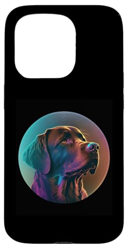 Retrowave-Nächte mit Chocolate Lab Aesthetic Hülle für iPhone 15 Pro Retrowave-Nächte mit Chocolate Lab Aesthetic Hülle für iPhone 15 Pro von Your Favorite Dog in Synthwave Aesthetic