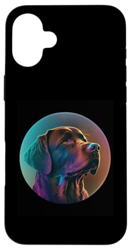 Retrowave-Nächte mit Chocolate Lab Aesthetic Hülle für iPhone 16 Plus Retrowave-Nächte mit Chocolate Lab Aesthetic Hülle für iPhone 16 Plus von Your Favorite Dog in Synthwave Aesthetic