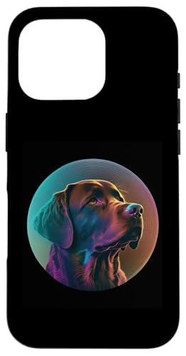 Retrowave-Nächte mit Chocolate Lab Aesthetic Hülle für iPhone 16 Pro Retrowave-Nächte mit Chocolate Lab Aesthetic Hülle für iPhone 16 Pro von Your Favorite Dog in Synthwave Aesthetic