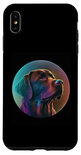 Retrowave-Nächte mit Chocolate Lab Aesthetic Hülle für iPhone XS Max Retrowave-Nächte mit Chocolate Lab Aesthetic Hülle für iPhone XS Max von Your Favorite Dog in Synthwave Aesthetic