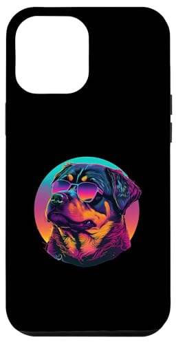 Rottweilers Synthwave-Traumlandschaft Hülle für iPhone 12 Pro Max Rottweilers Synthwave-Traumlandschaft Hülle für iPhone 12 Pro Max von Your Favorite Dog in Synthwave Aesthetic