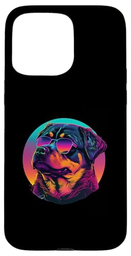 Rottweilers Synthwave-Traumlandschaft Hülle für iPhone 15 Pro Max Rottweilers Synthwave-Traumlandschaft Hülle für iPhone 15 Pro Max von Your Favorite Dog in Synthwave Aesthetic
