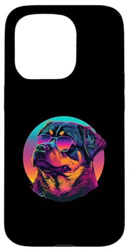 Rottweilers Synthwave-Traumlandschaft Hülle für iPhone 15 Pro Rottweilers Synthwave-Traumlandschaft Hülle für iPhone 15 Pro von Your Favorite Dog in Synthwave Aesthetic