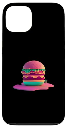 Cheeseburger Vaporwave Retrowave Aesthetic Hülle für iPhone 13 Cheeseburger Vaporwave Retrowave Aesthetic Hülle für iPhone 13 von Your Favorite Food in Vaporwave Aesthetic