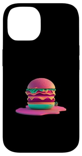 Cheeseburger Vaporwave Retrowave Aesthetic Hülle für iPhone 14 Cheeseburger Vaporwave Retrowave Aesthetic Hülle für iPhone 14 von Your Favorite Food in Vaporwave Aesthetic