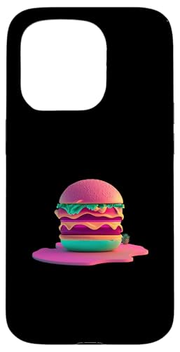 Cheeseburger Vaporwave Retrowave Aesthetic Hülle für iPhone 15 Pro Cheeseburger Vaporwave Retrowave Aesthetic Hülle für iPhone 15 Pro von Your Favorite Food in Vaporwave Aesthetic