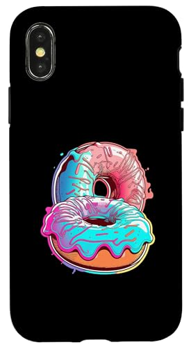 Donuts Vaporwave Synthwave Aesthetic Hülle für iPhone X/XS Donuts Vaporwave Synthwave Aesthetic Hülle für iPhone X/XS von Your Favorite Food in Vaporwave Aesthetic