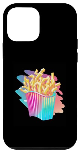 Pommes Frites Vaporwave Style Art Aesthetic Hülle für iPhone 12 mini von Your Favorite Food in Vaporwave Aesthetic