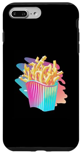 Pommes Frites Vaporwave Style Art Aesthetic Hülle für iPhone 7 Plus/8 Plus von Your Favorite Food in Vaporwave Aesthetic