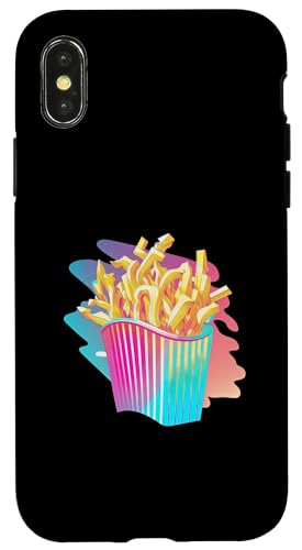Pommes Frites Vaporwave Style Art Aesthetic Hülle für iPhone X/XS Pommes Frites Vaporwave Style Art Aesthetic Hülle für iPhone X/XS von Your Favorite Food in Vaporwave Aesthetic