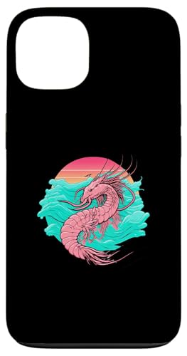 Shrimp Vaporwave Retrowave Aesthetic Hülle für iPhone 13 von Your Favorite Food in Vaporwave Aesthetic
