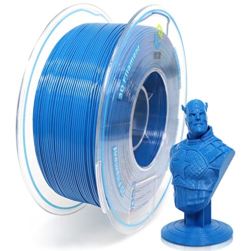 YOUSU Blau PLA Filament 1.75mm 1kg,3D Drucker Filament Maßgenauigkeit +/- 0.03mm,Glatter Druck Passend für die Meisten Drucker YOUSU Blau PLA Filament 1.75mm 1kg,3D Drucker Filament Maßgenauigkeit +/- 0.03mm,Glatter Druck Passend für die Meisten Drucker von Yousu