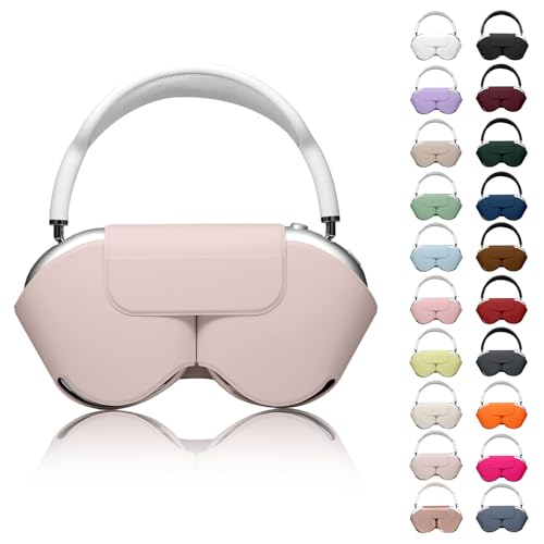 Youtec Schutzhülle für Apple Airpods Max, Kopfhörer-Schutzhülle für AirPod Max, unterstützt den Schlafmodus, kratzfest und staubdicht, Airpod Pro Max aus PU-Leder, Sandrosa 2 Youtec Schutzhülle für Apple Airpods Max, Kopfhörer-Schutzhülle für AirPod Max, unterstützt den Schlafmodus, kratzfest und staubdicht, Airpod Pro Max aus PU-Leder, Sandrosa 2 von Youtec