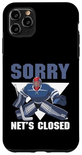 Eishockey-Torwart Hülle für iPhone 11 Pro Max von Youth Hockey Goalie Gifts for Boys