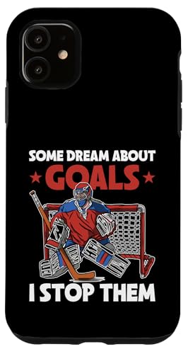 Eishockey-Torwart Hülle für iPhone 11 Eishockey-Torwart Hülle für iPhone 11 von Youth Hockey Goalie Gifts for Boys