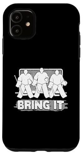 Eishockey-Torwart Hülle für iPhone 11 Eishockey-Torwart Hülle für iPhone 11 von Youth Hockey Goalie Gifts for Boys
