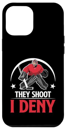 Eishockey-Torwart Hülle für iPhone 12 Pro Max von Youth Hockey Goalie Gifts for Boys