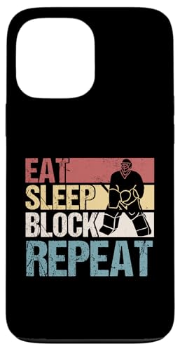 Eishockey-Torwart Hülle für iPhone 13 Pro Max von Youth Hockey Goalie Gifts for Boys