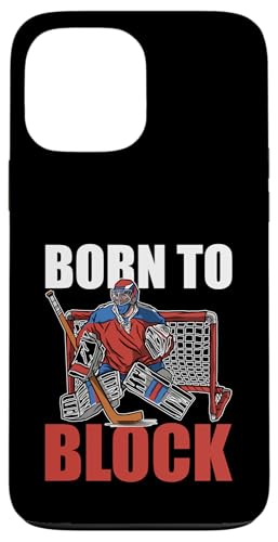Eishockey-Torwart Hülle für iPhone 13 Pro Max von Youth Hockey Goalie Gifts for Boys