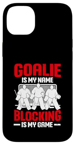 Eishockey-Torwart Hülle für iPhone 14 Plus von Youth Hockey Goalie Gifts for Boys