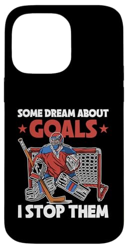 Eishockey-Torwart Hülle für iPhone 14 Pro Max von Youth Hockey Goalie Gifts for Boys