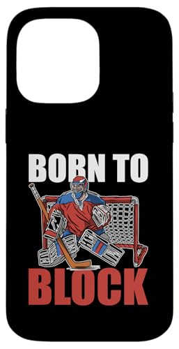 Eishockey-Torwart Hülle für iPhone 14 Pro Max von Youth Hockey Goalie Gifts for Boys