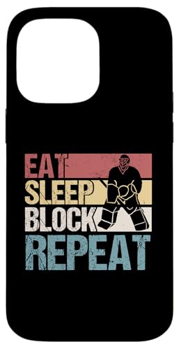 Eishockey-Torwart Hülle für iPhone 14 Pro Max von Youth Hockey Goalie Gifts for Boys