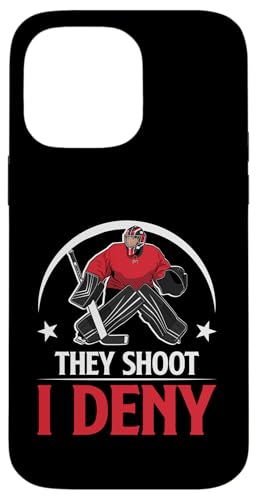 Eishockey-Torwart Hülle für iPhone 14 Pro Max von Youth Hockey Goalie Gifts for Boys