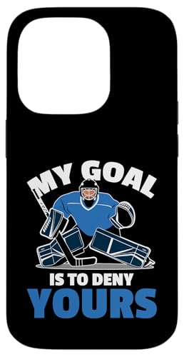 Eishockey-Torwart Hülle für iPhone 14 Pro von Youth Hockey Goalie Gifts for Boys
