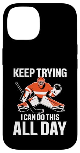 Eishockey-Torwart Hülle für iPhone 14 Eishockey-Torwart Hülle für iPhone 14 von Youth Hockey Goalie Gifts for Boys