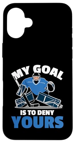 Eishockey-Torwart Hülle für iPhone 16 Plus Eishockey-Torwart Hülle für iPhone 16 Plus von Youth Hockey Goalie Gifts for Boys
