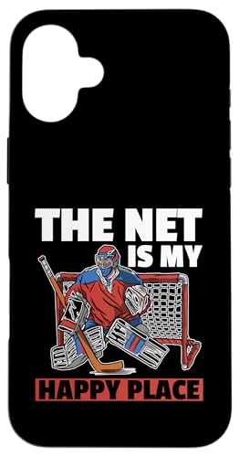 Eishockey-Torwart Hülle für iPhone 16 Plus von Youth Hockey Goalie Gifts for Boys