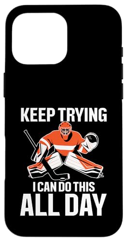 Eishockey-Torwart Hülle für iPhone 16 Pro Max Eishockey-Torwart Hülle für iPhone 16 Pro Max von Youth Hockey Goalie Gifts for Boys