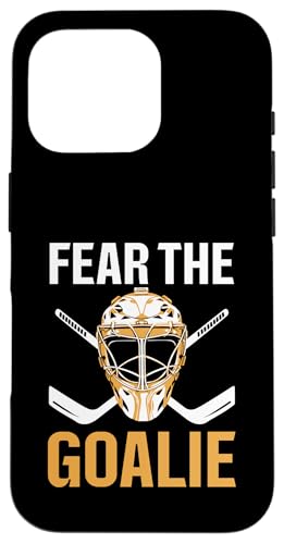 Eishockey-Torwart Hülle für iPhone 16 Pro von Youth Hockey Goalie Gifts for Boys