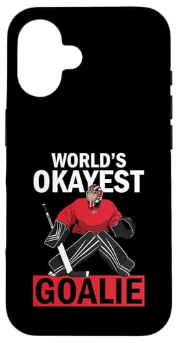 Eishockey-Torwart Hülle für iPhone 16 Eishockey-Torwart Hülle für iPhone 16 von Youth Hockey Goalie Gifts for Boys