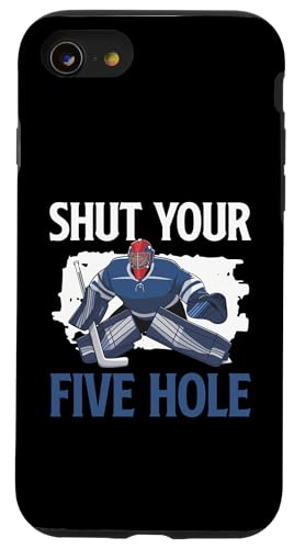 Eishockey-Torwart Hülle für iPhone SE (2020) / 7 / 8 von Youth Hockey Goalie Gifts for Boys