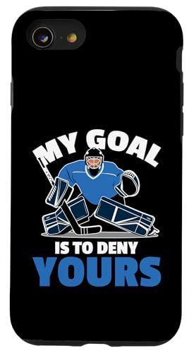 Eishockey-Torwart Hülle für iPhone SE (2020) / 7 / 8 von Youth Hockey Goalie Gifts for Boys