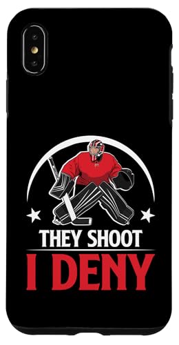 Eishockey-Torwart Hülle für iPhone XS Max Eishockey-Torwart Hülle für iPhone XS Max von Youth Hockey Goalie Gifts for Boys