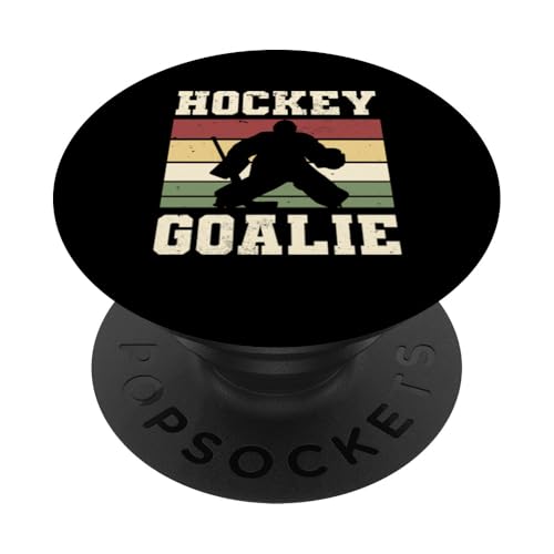 Eishockey-Torwart PopSockets Klebender PopGrip von Youth Hockey Goalie Gifts for Boys