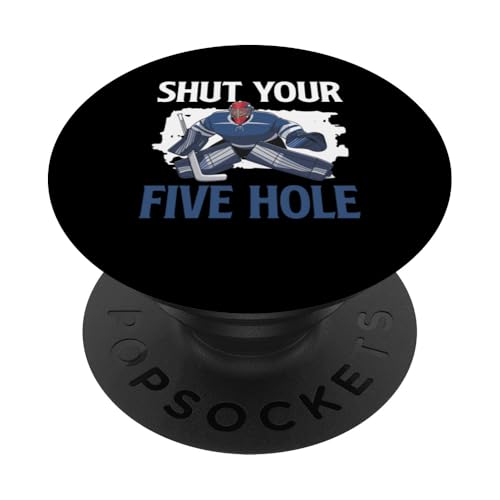 Eishockey-Torwart PopSockets Klebender PopGrip von Youth Hockey Goalie Gifts for Boys