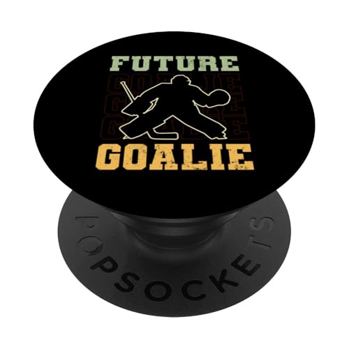 Eishockey-Torwart PopSockets Klebender PopGrip von Youth Hockey Goalie Gifts for Boys