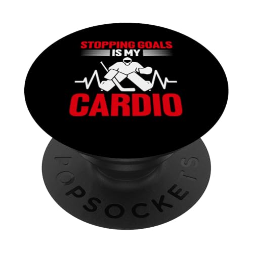 Eishockey-Torwart PopSockets Klebender PopGrip von Youth Hockey Goalie Gifts for Boys