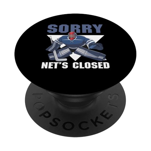 Eishockey-Torwart PopSockets Klebender PopGrip von Youth Hockey Goalie Gifts for Boys