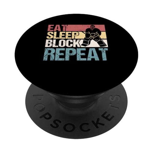 Eishockey-Torwart PopSockets Klebender PopGrip von Youth Hockey Goalie Gifts for Boys