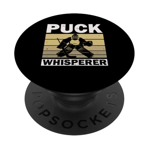 Eishockey-Torwart PopSockets Klebender PopGrip von Youth Hockey Goalie Gifts for Boys