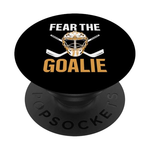 Eishockey-Torwart PopSockets Klebender PopGrip von Youth Hockey Goalie Gifts for Boys