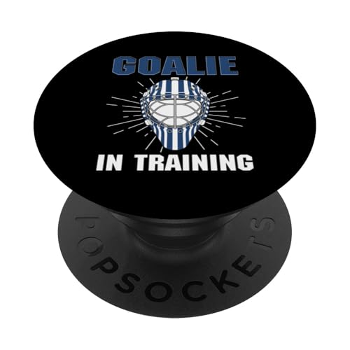 Eishockey-Torwart PopSockets Klebender PopGrip von Youth Hockey Goalie Gifts for Boys